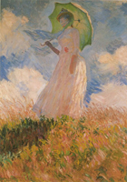 Donna con parasole